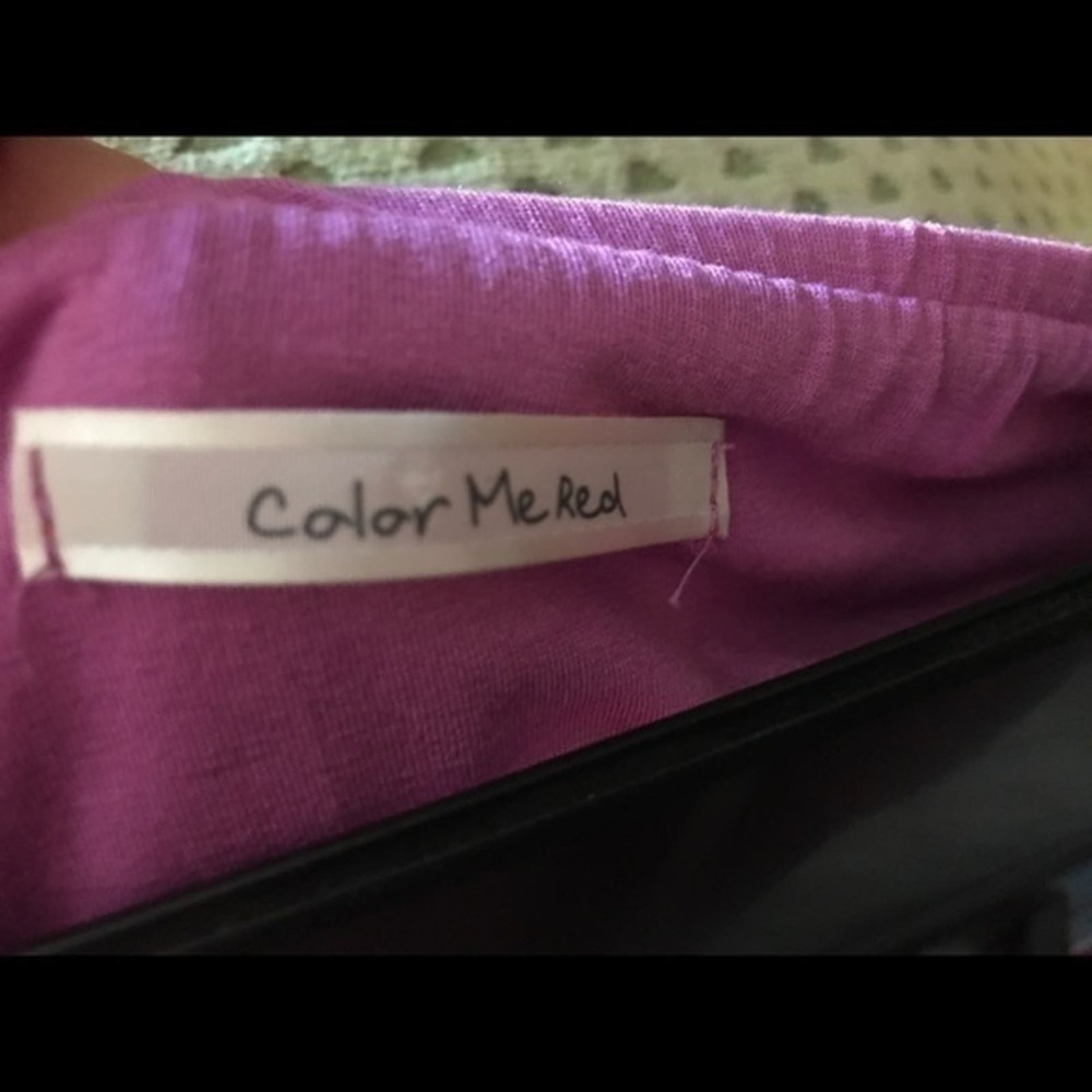 Color Me Red Strapless Dress Size Small - Picture 2 of 3